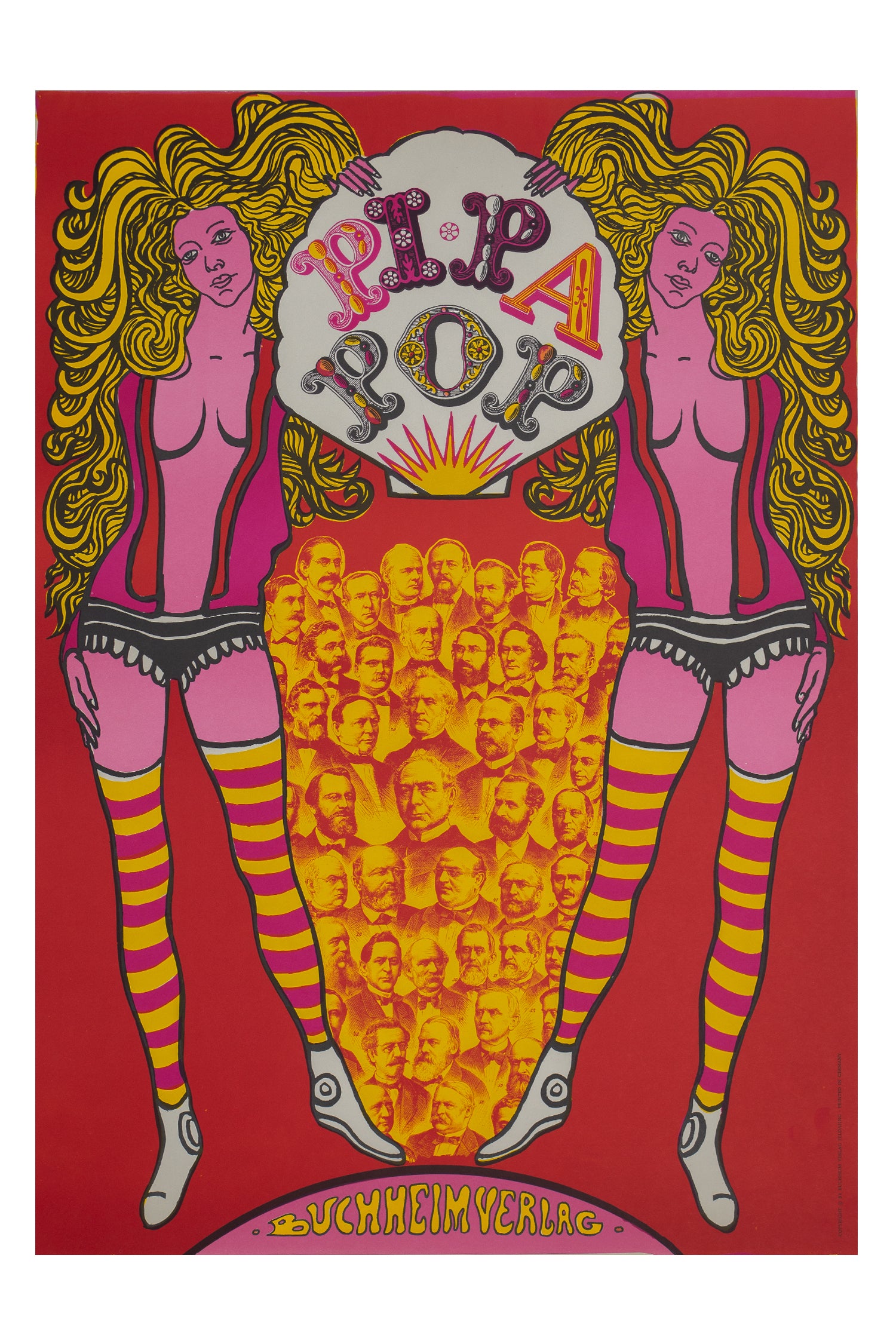 Lothar Gunther Buchheim Pi Pa Pop Poster No.15